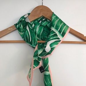 Tropical neck or hair scarf